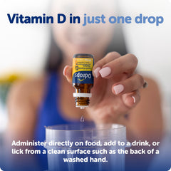 Ingredients: Vitamin D3 and fractionated coconut oil