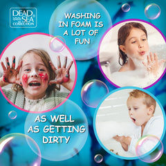 Calms and moisturizes children's skin during bath time
