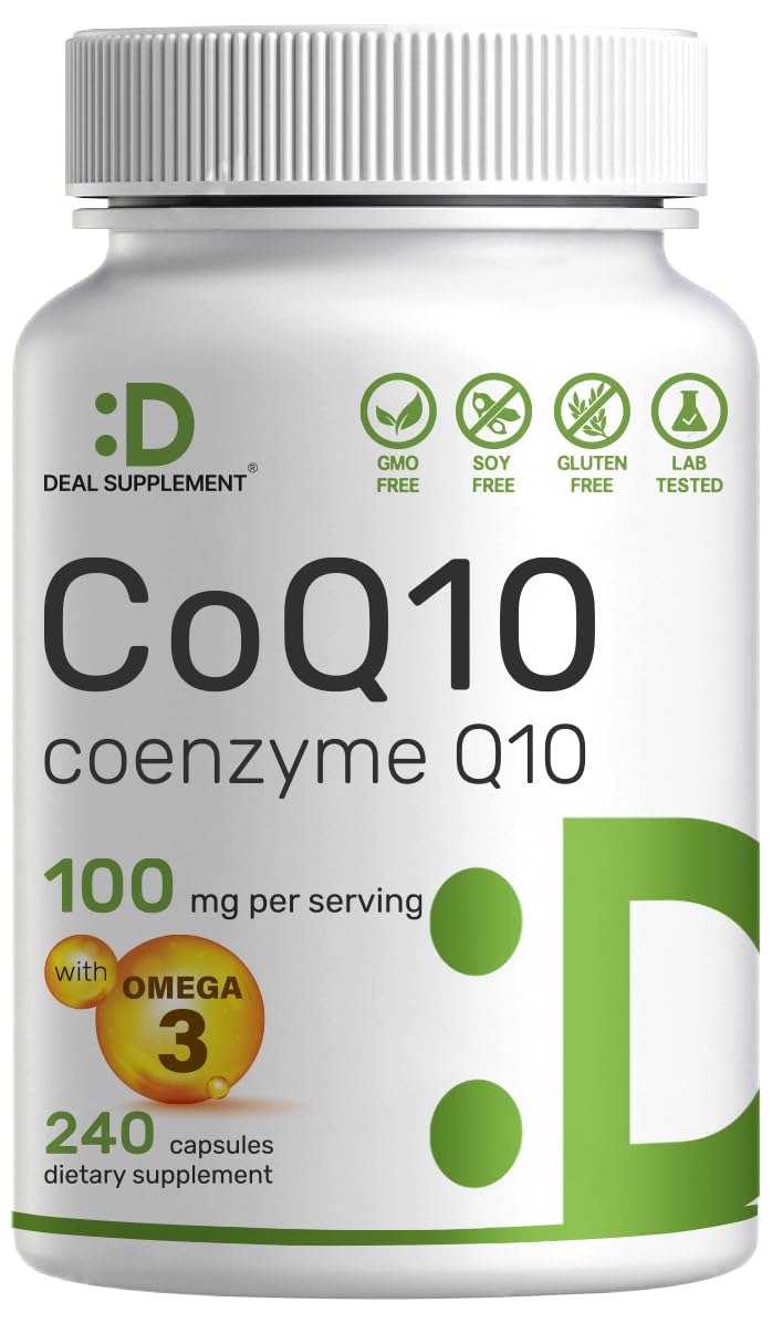 Hero image for DEAL SUPPLEMENT CoQ10 with Omega-3 240 capsules