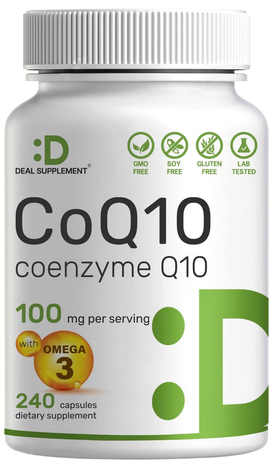 Hero image for DEAL SUPPLEMENT CoQ10 with Omega-3 240 capsules