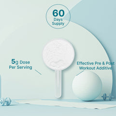 Measuring scoop displaying a 5 g (5,000 mg) serving size