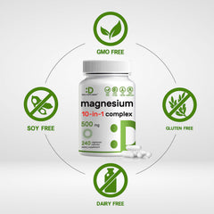 DEAL SUPPLEMENT Magnesium Complex 2-pack emphasizes value and long-lasting supply