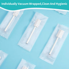 Hygienic vacuum-sealed packaging for disposable cleaner