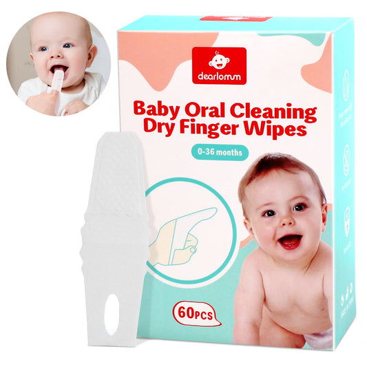 Dearlomum Toddler Baby Dry Wipes 60pcs packaging