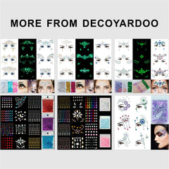 DECOYARDOO makeup remover removes gems and glitter easily