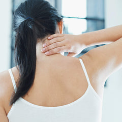 Deep Tissue Oil being applied to sore muscles