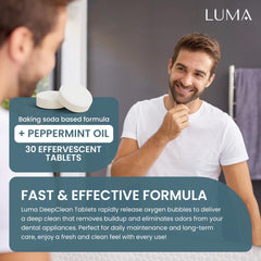 Using DeepClean tablets with an ultrasonic cleaner