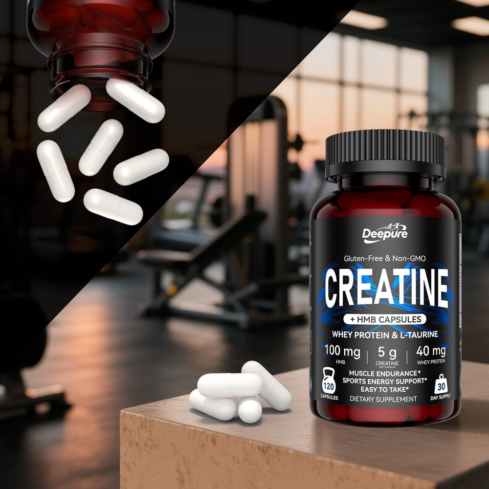 Ingredients: HMB, Whey Protein, Taurine, Ashwagandha