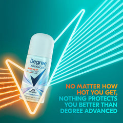 Degree Advanced gym bag compact can for on-the-go protection