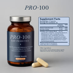 Delayed-release probiotic capsules