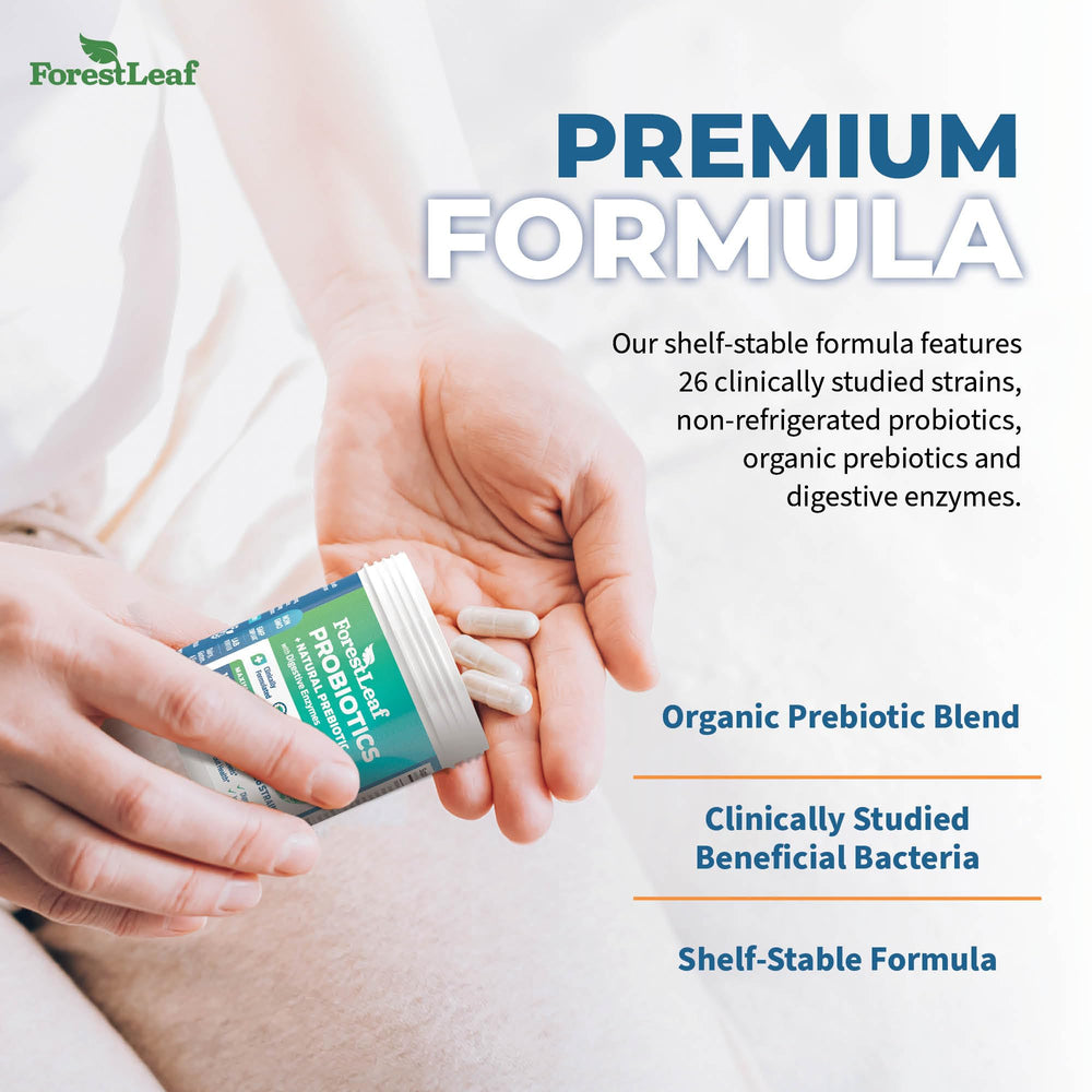 Delayed-release probiotic capsules for digestive health