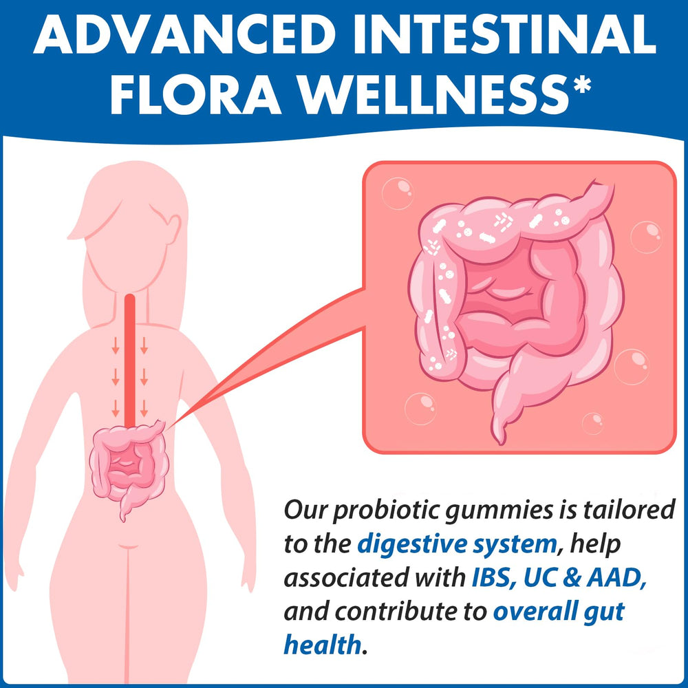 Delicious, easy-to-chew probiotic gummies