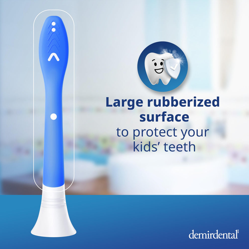 Philips Sonicare Kids compatibility label with Demirdental heads