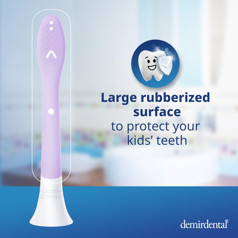 Demirdental brush heads compatible with Philips Sonicare Kids branding