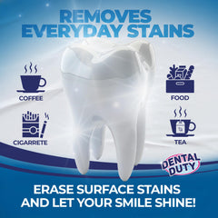 At-home teeth whitening routine with strips