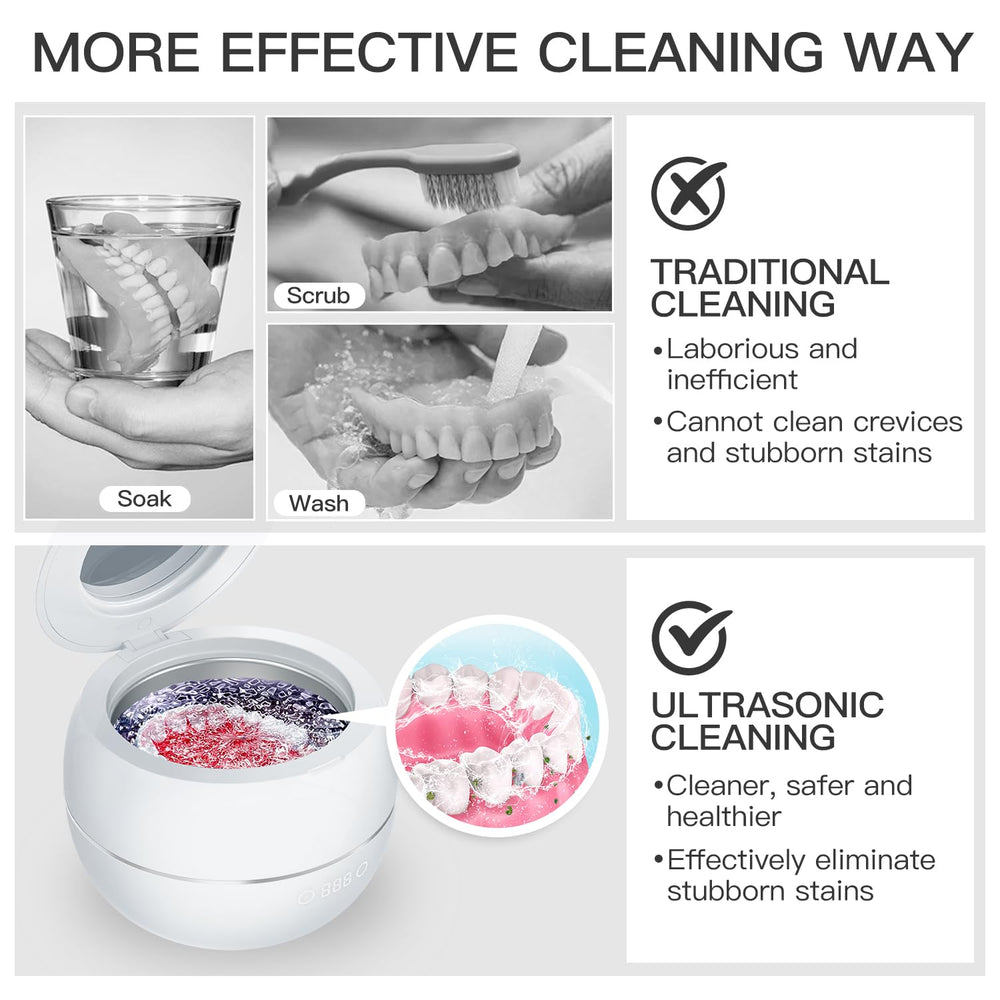 5-minute cleaning cycle indicator on display