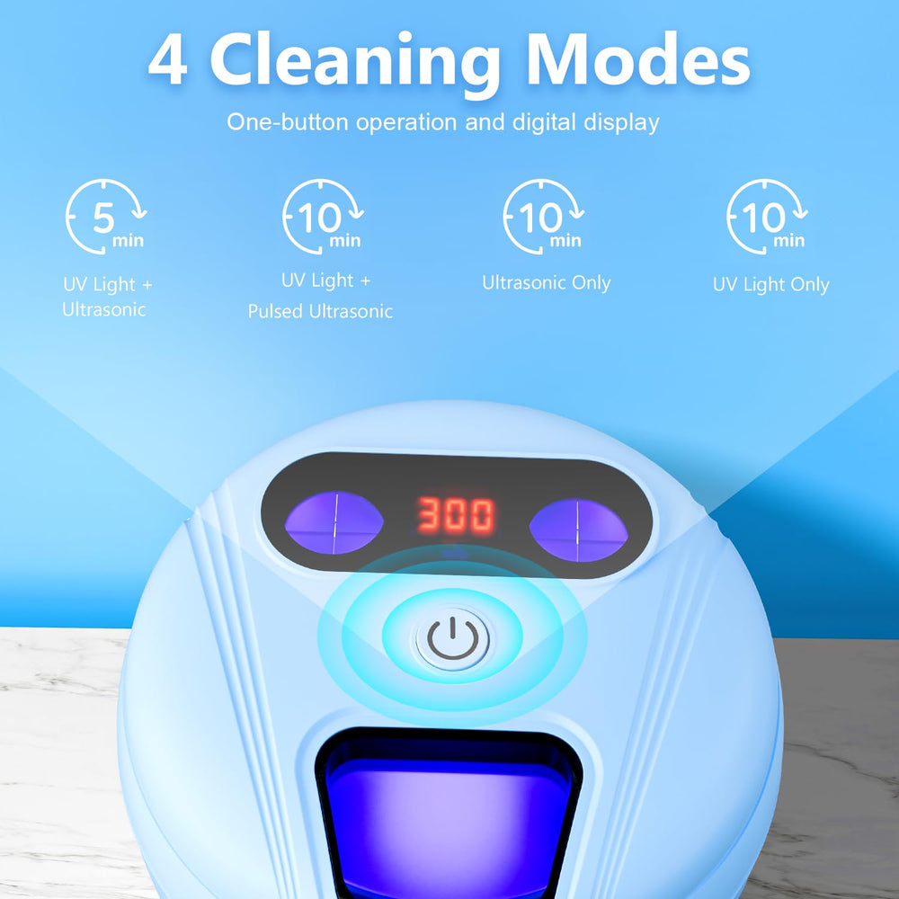 Digital timer display on the cleaner