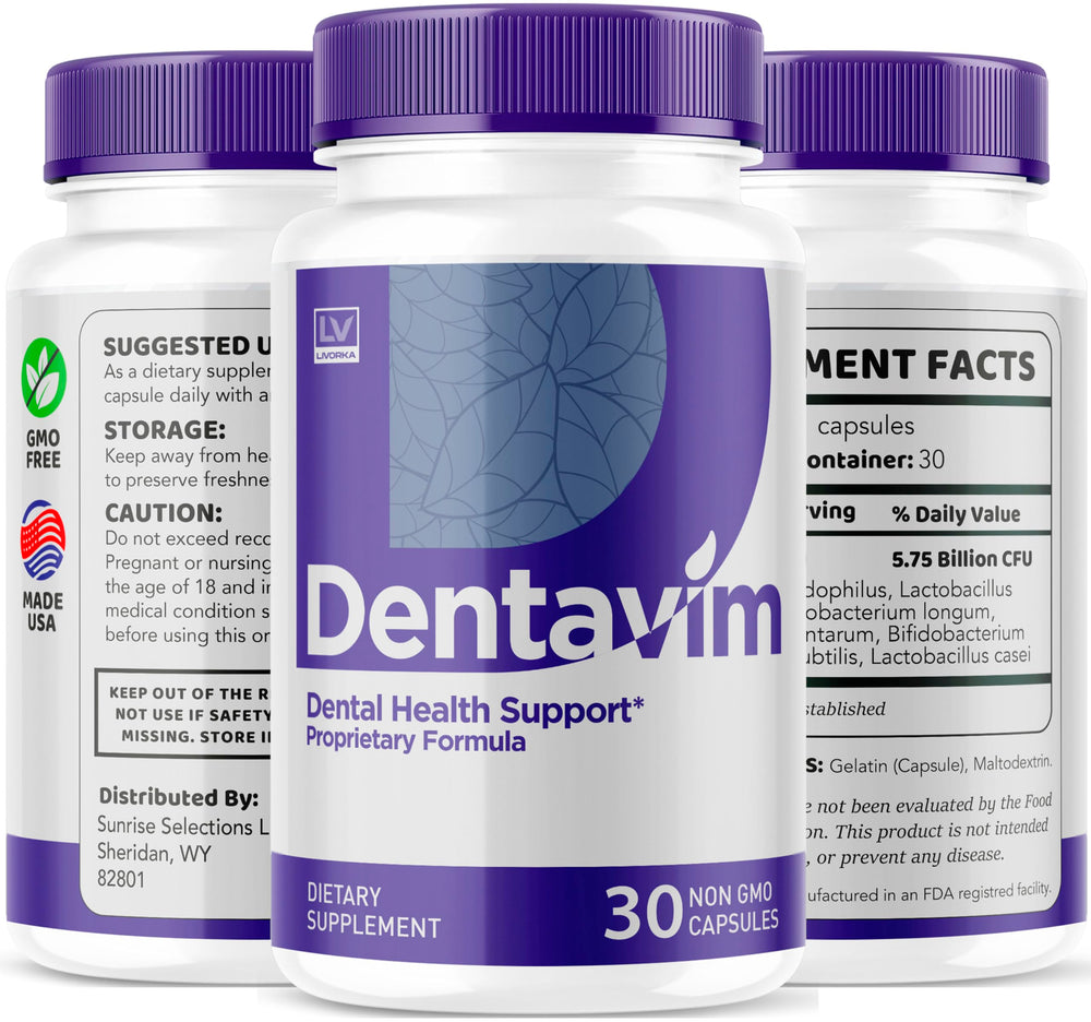 Dentavim product review collage