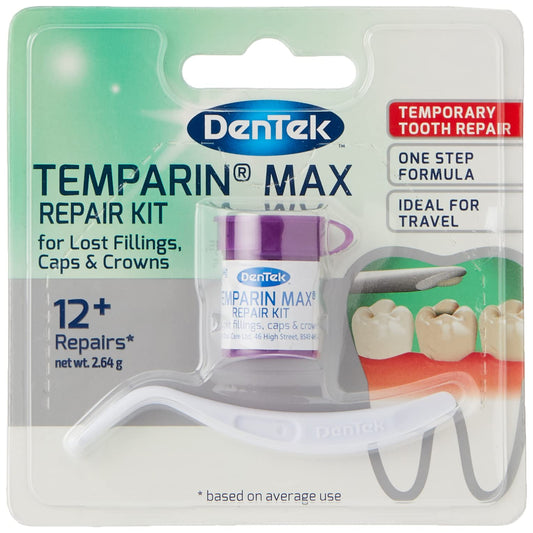 DenTek Temparin filling material packaging front