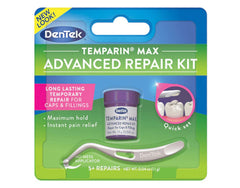 Temparin Max repair kit used for temporary dental filling and cap replacement