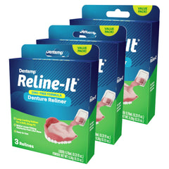 Smiling user after using Dentemp Reline-It