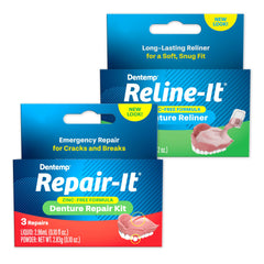 Dentemp Repair-it Denture Repair Kit components