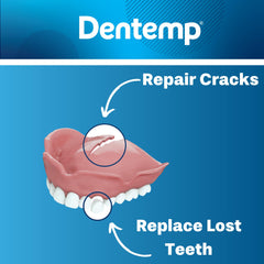 Value size Dentemp Repair Kit packaging and components