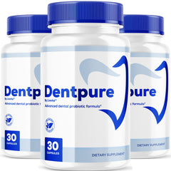 Dentpure Probiotics bottle front view