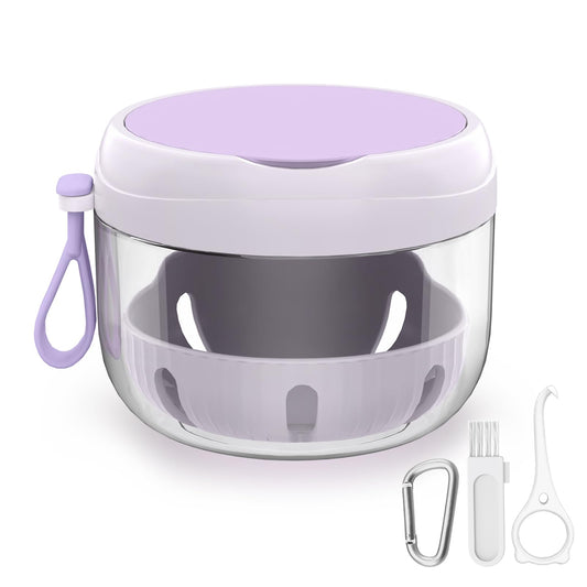 Leak-proof denture cup with silicone seal