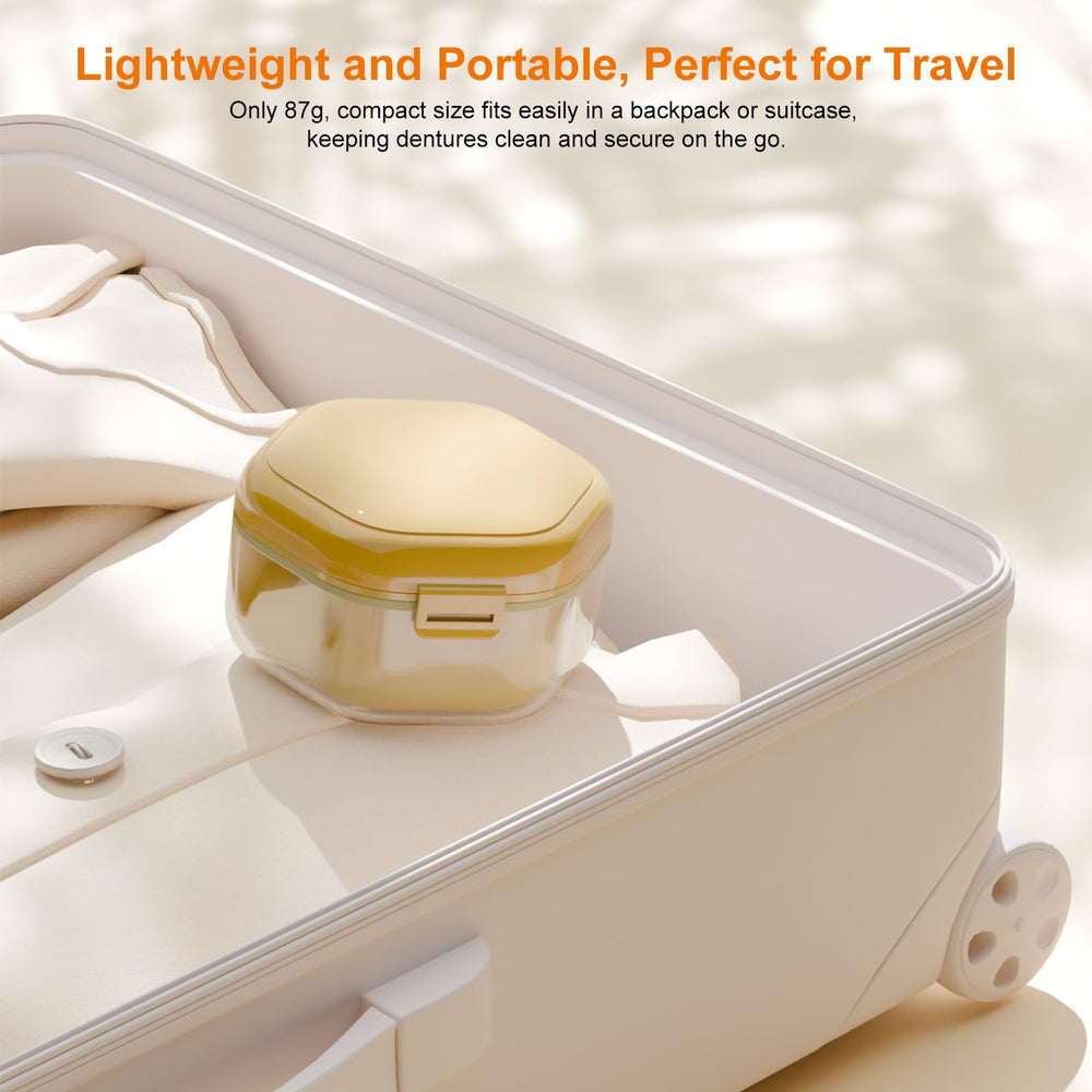 Versatile storage case for dentures, retainers and small items