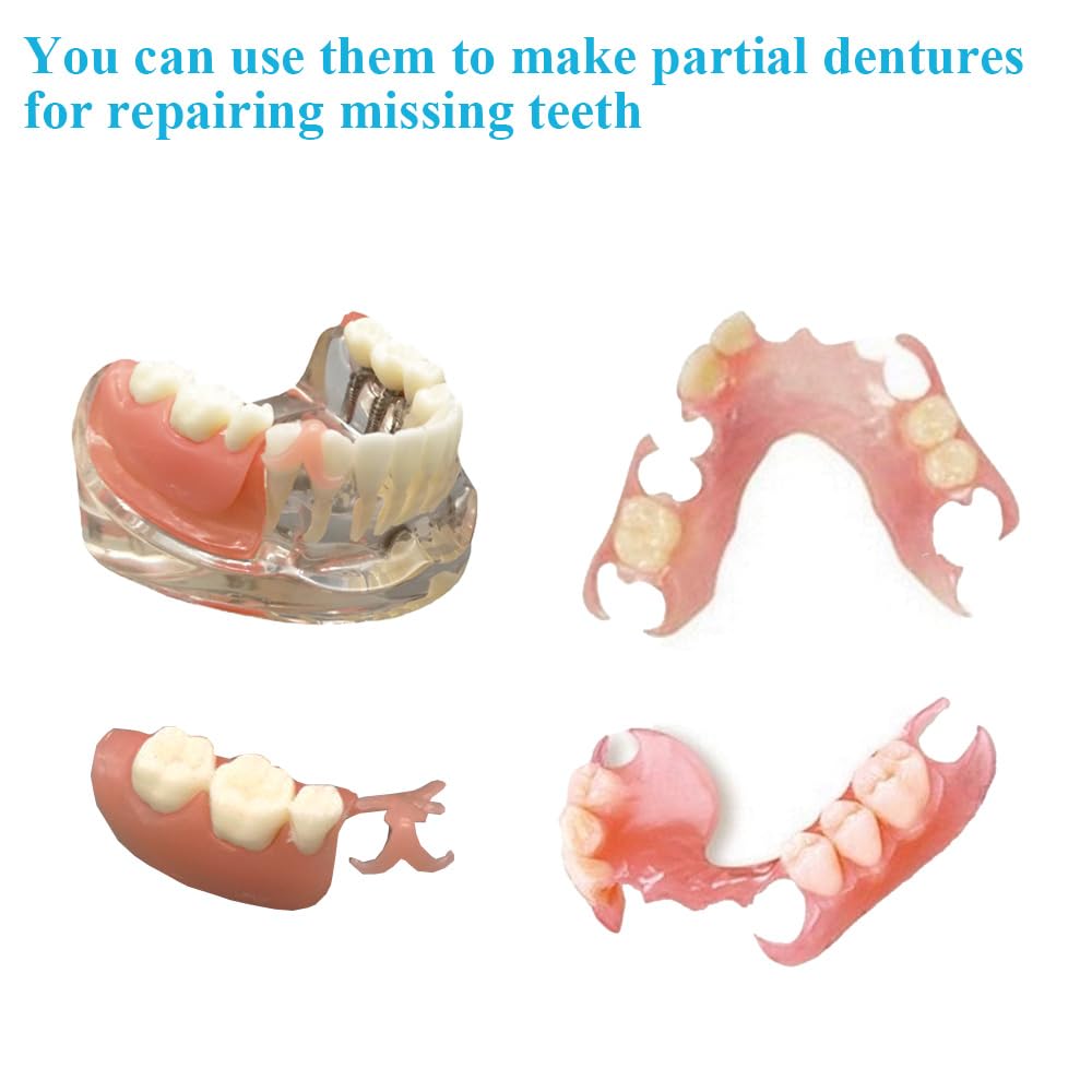Home-use denture kit for creating full dentures at home