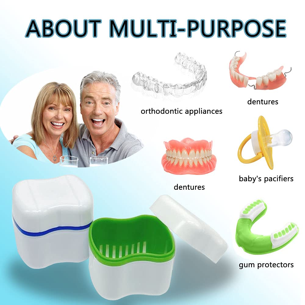 Denture cups soaking in boiling water for disinfection