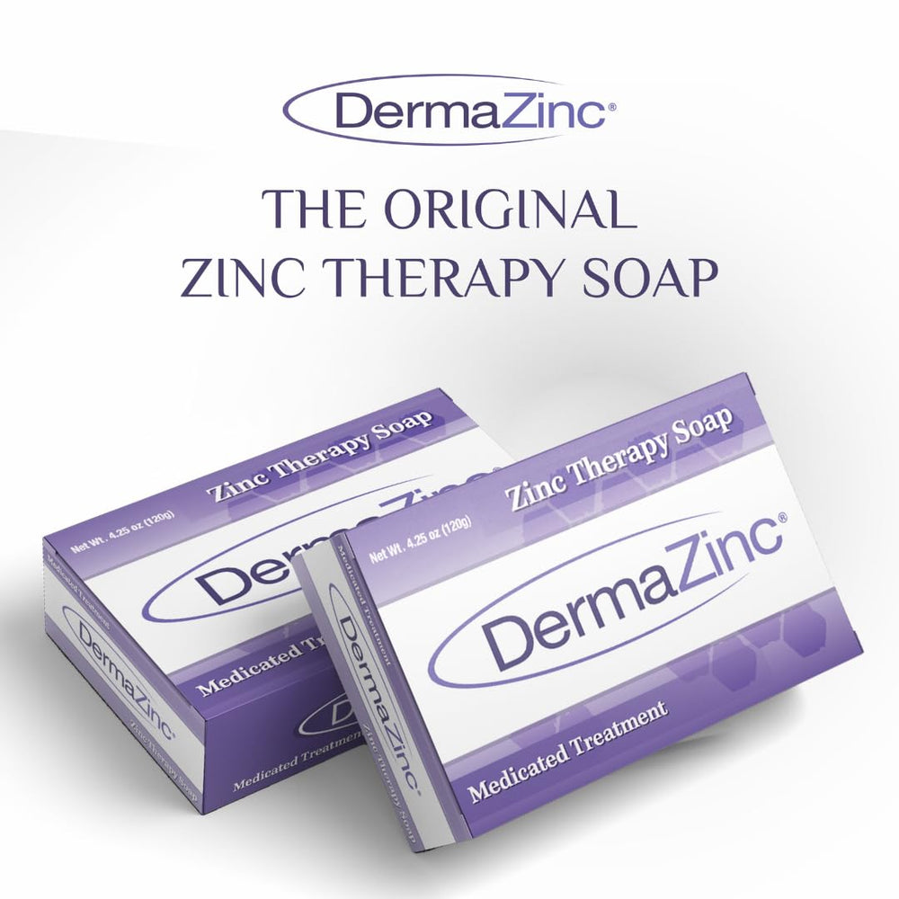 DermaZinc Therapy Soap with oats nourishes dry skin during cleansing