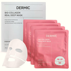 DERMIC Bio-Collagen mask hydrogel sheets deliver intense hydration.