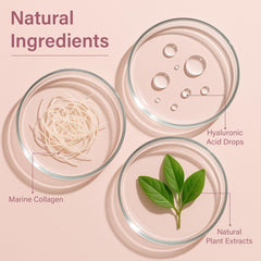 DERMIC Silky hydrogel mask adheres gently for comfortable wear.