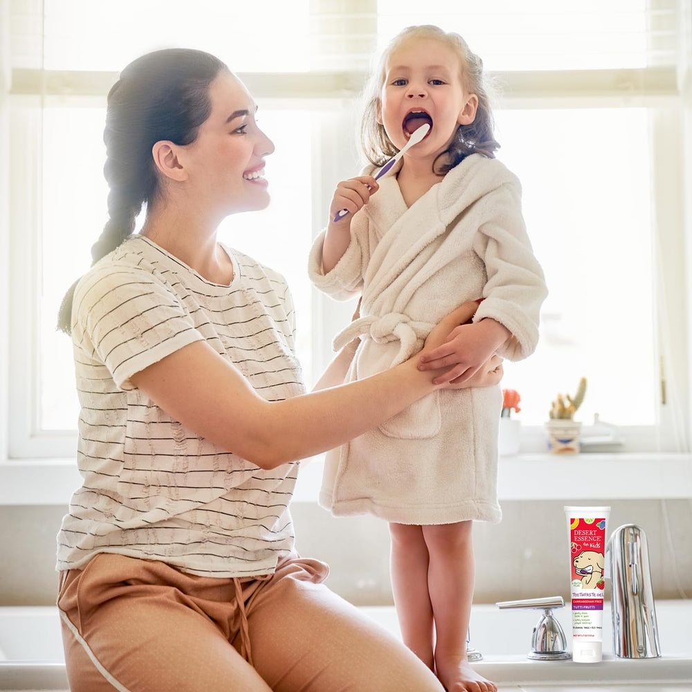 USA-made toothpaste with Leaping Bunny and B-Corp certifications