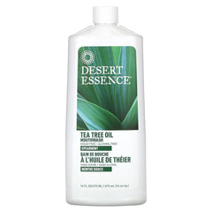 Desert Essence Tea Tree Oil Mouthwash Spearmint 16 oz bottle