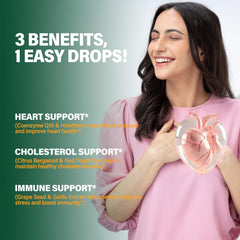 Heart health and cholesterol support with Citrus Bergamot Drops