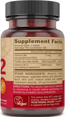 Methylcobalamin 1000 mcg B12 sublingual tablet with lemon flavor