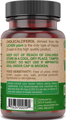 Plant-derived lichen source of Vitamin D3 (cholecalciferol)