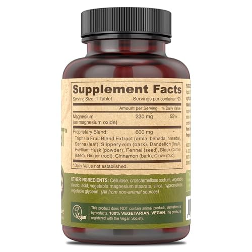 Image showing 90 tablets per bottle and 90 servings