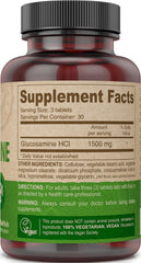 Allergen-free, non-shellfish vegan glucosamine claim