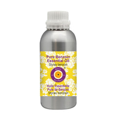 300ml aluminium bottle of deve-herbes Benzoin essential oil