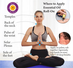 deve herbes orange essential oil application on solar plexus and wrists for calm focus