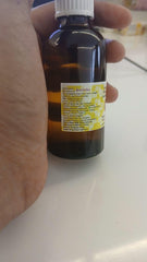 Top view of Deve Herbes Styrax essential oil bottle