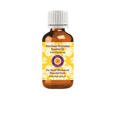 Sweet Wormwood Essential Oil in a 30ml amber glass bottle