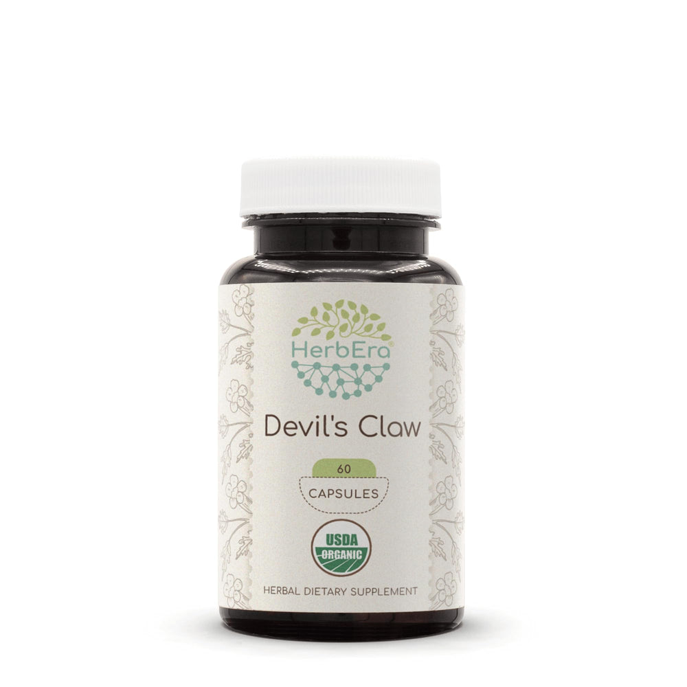 Devil's Claw USDA Organic 60 capsules bottle