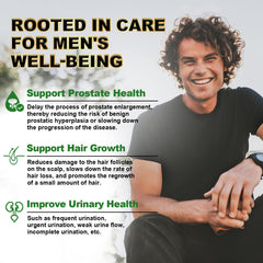 DHT blocker for hair growth with Biotin and Zinc