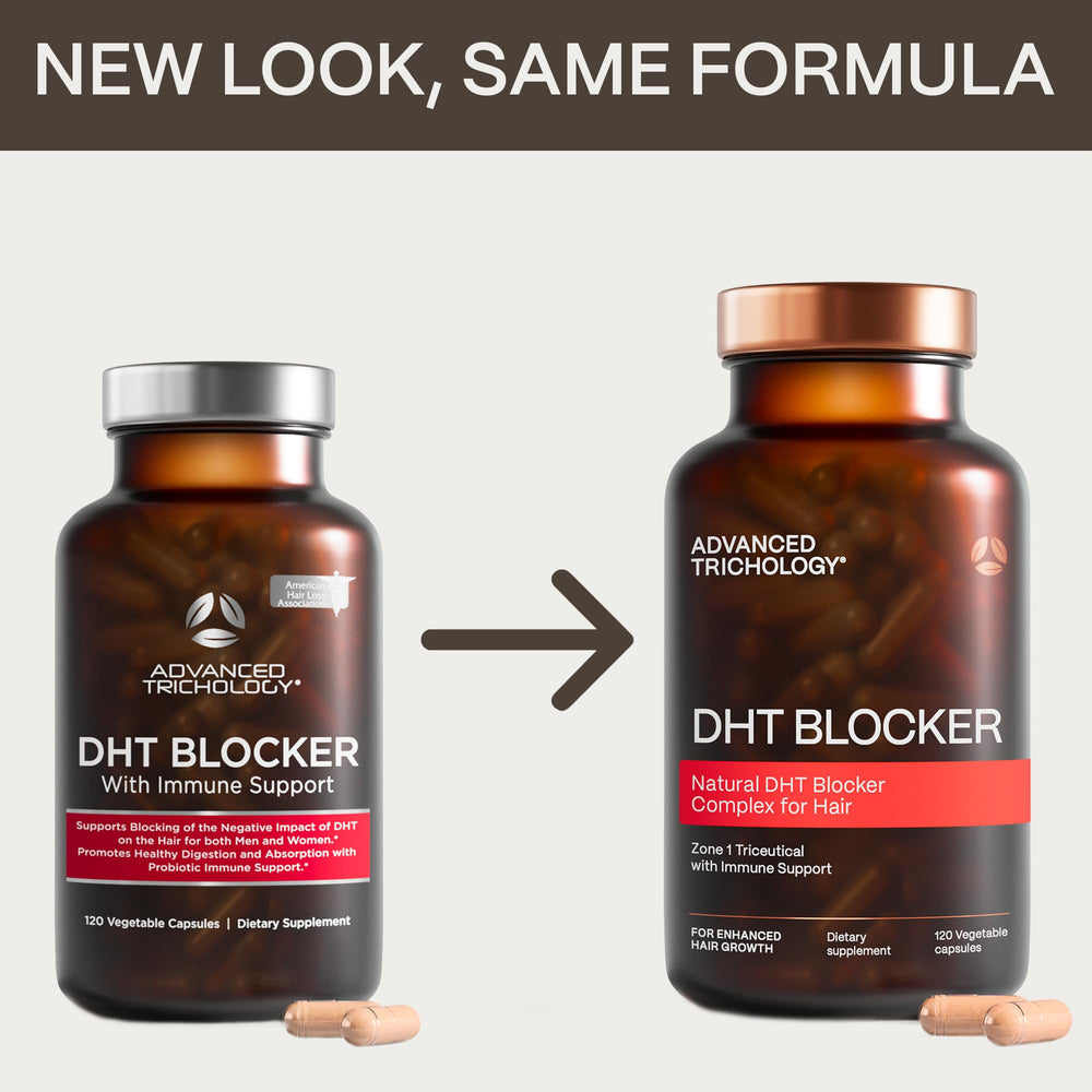DHT Blocker packaging and branding on display