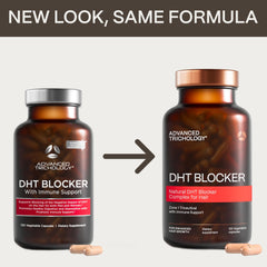 DHT Blocker packaging and branding on display